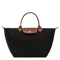 Black Le Pliage Original M Handbag